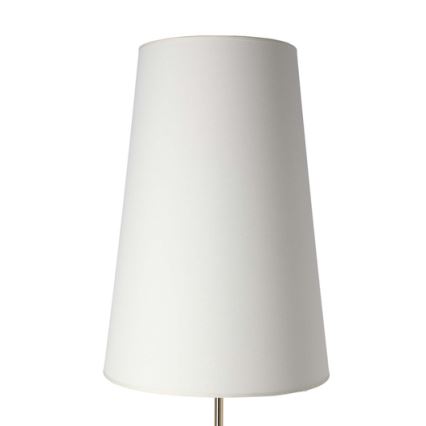 Gulvlampe TAFLO 1xE27/60W/230V hvid/sort/gylden