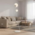 Gulvlampe TATU 2xG9/8W/230V hvid