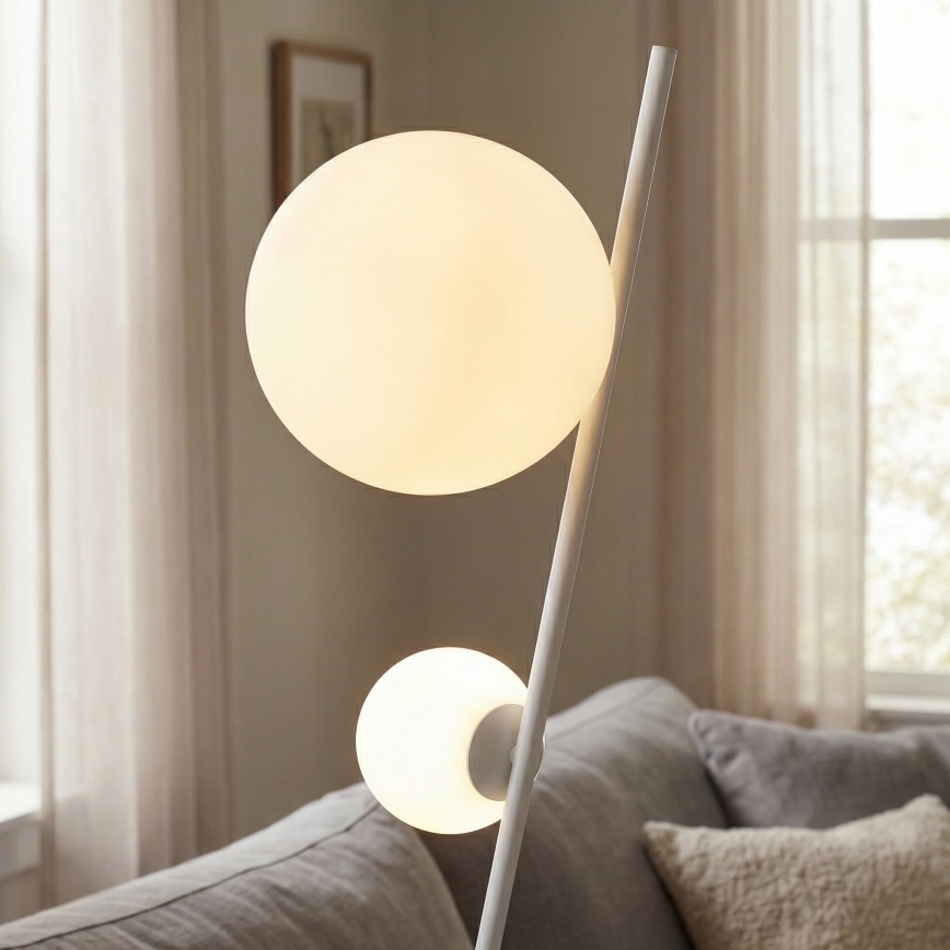 Gulvlampe TATU 2xG9/8W/230V hvid