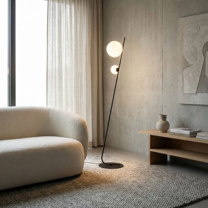 Gulvlampe TATU 2xG9/8W/230V sort