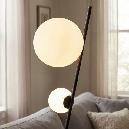 Gulvlampe TATU 2xG9/8W/230V sort