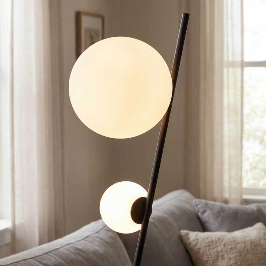 Gulvlampe TATU 2xG9/8W/230V sort