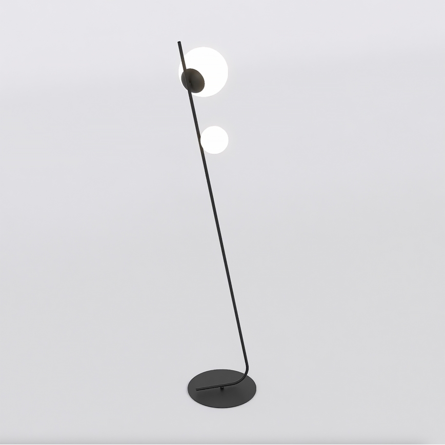 Gulvlampe TATU 2xG9/8W/230V sort