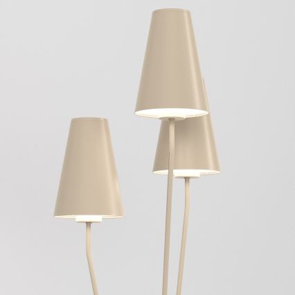 Gulvlampe TREFOT 3xE14/15W/230V beige