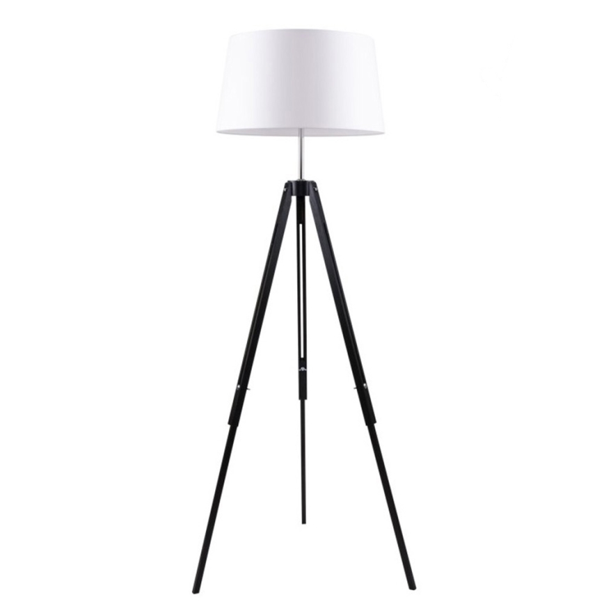 Gulvlampe TRIPOD 1xE27/60W/230V bøg