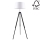 Gulvlampe TRIPOD 1xE27/60W/230V - FSC-certificeret