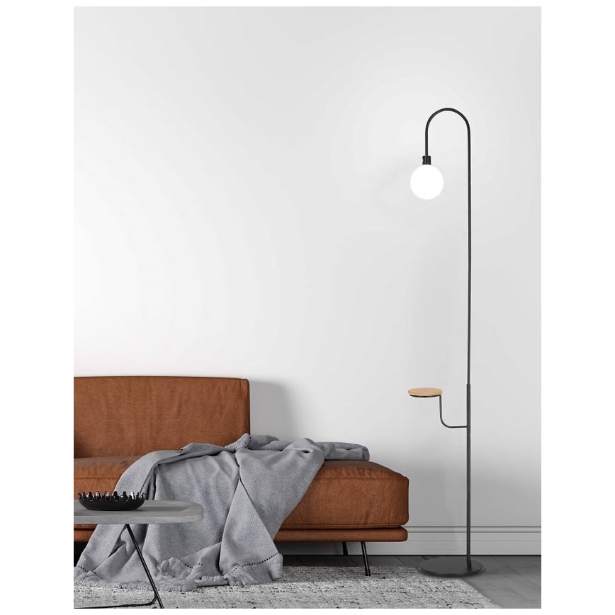 Gulvlampe VANITY 1xG9/40W/230V sort