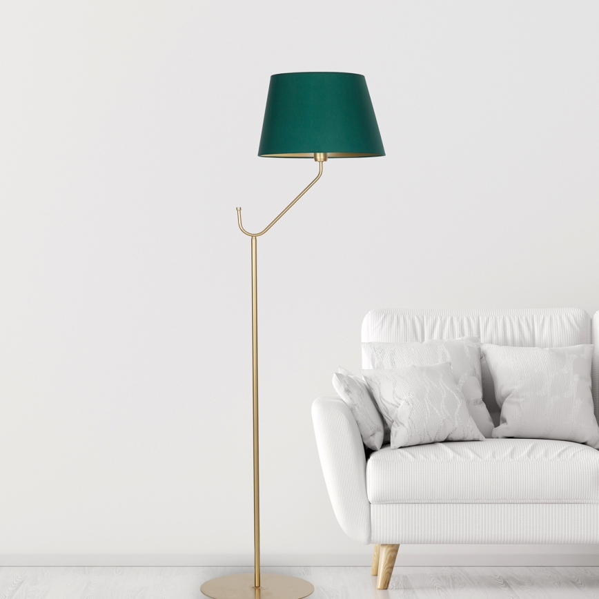 Gulvlampe VICTORIA 1xE27/60W/230V grøn