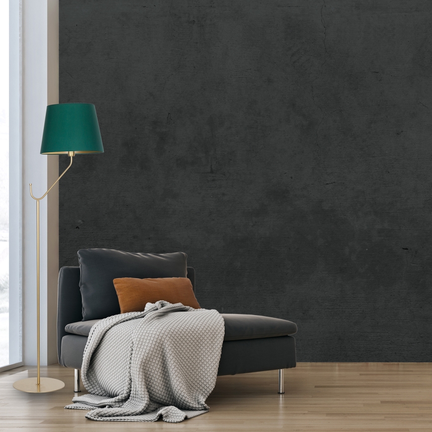 Gulvlampe VICTORIA 1xE27/60W/230V grøn
