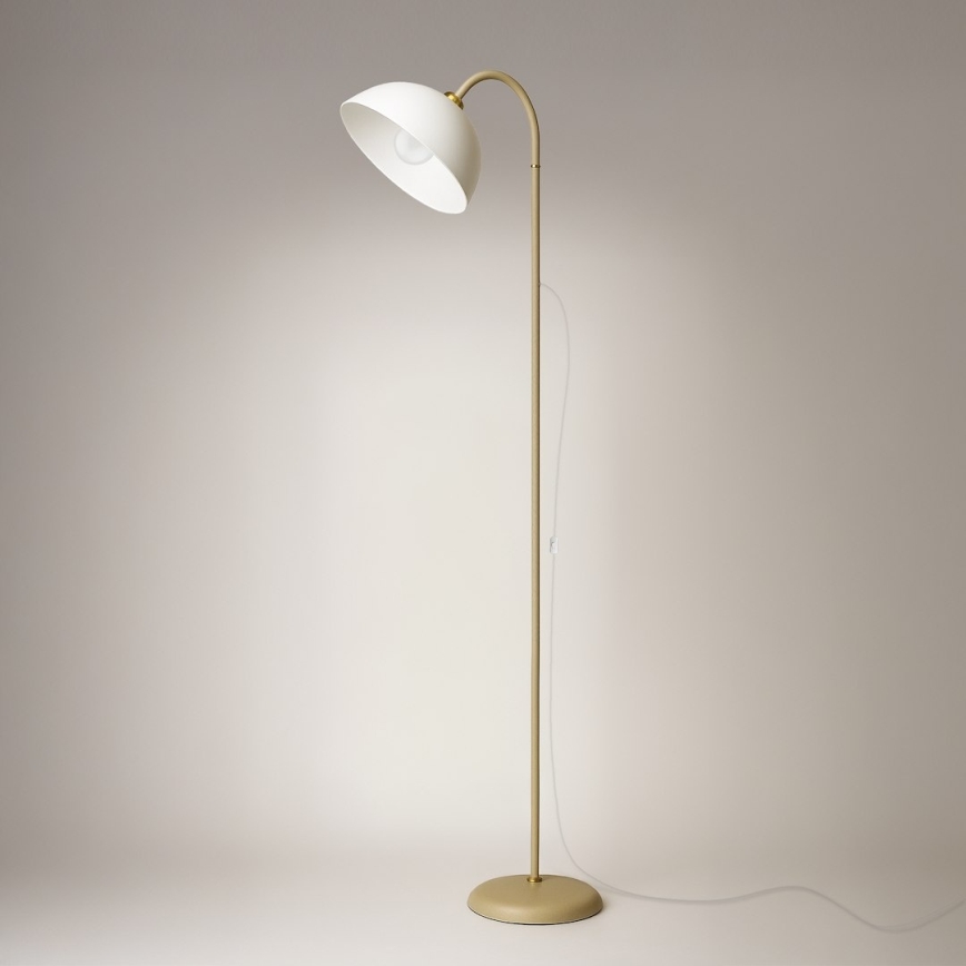 Gulvlampe ZACK 1xE27/15W/230V beige