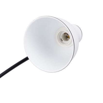 Gulvlampe ZUMBA 1xE27/40W/230V hvid/sort