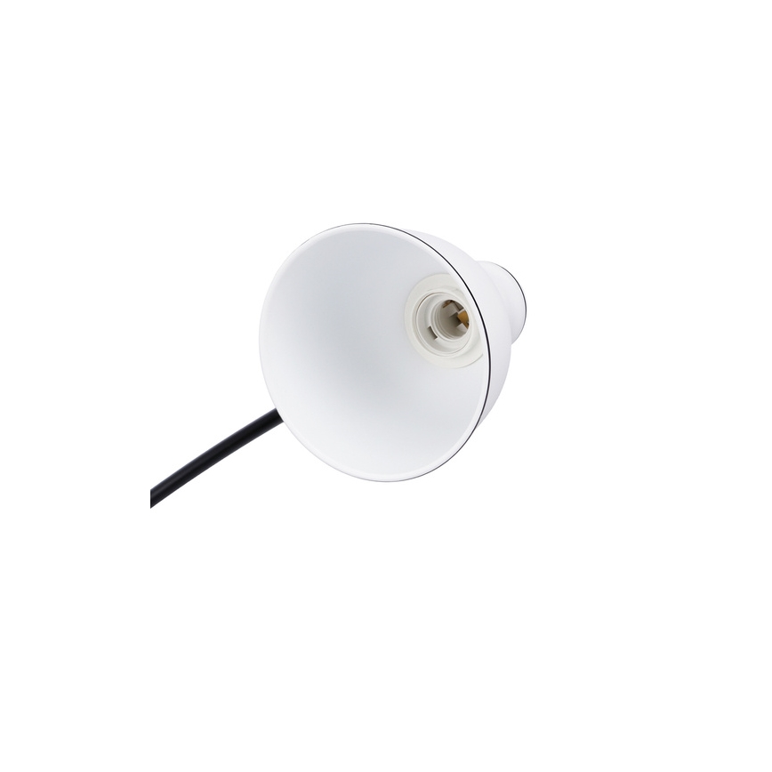 Gulvlampe ZUMBA 1xE27/40W/230V hvid/sort