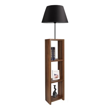 Gulvlampen AYD 1xE27/40W/230V brun/sort