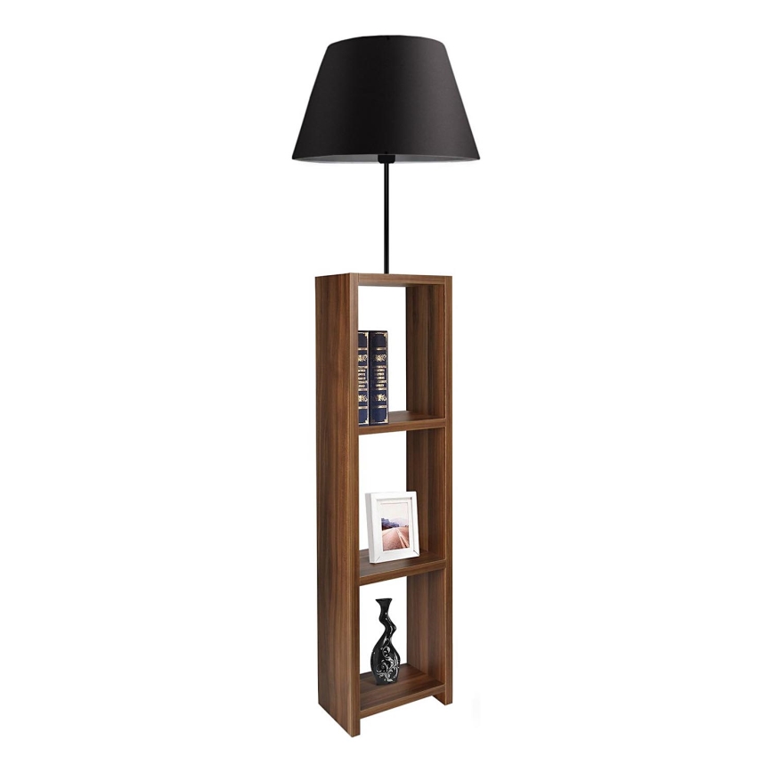 Gulvlampen AYD 1xE27/40W/230V brun/sort