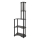 Gulvlampen med hylder NOTO 1xE27/40W/230V sort