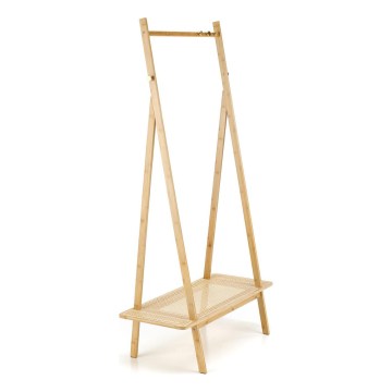 Gulvstående frakkestativ 168x68 cm LEGNO rattan