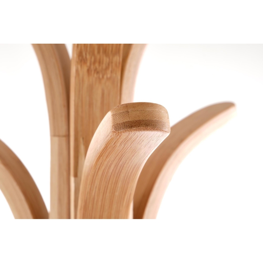 Gulvstående knagerække 177 x 52 cm, brun