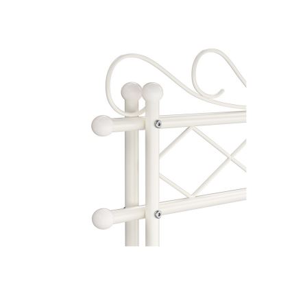 Gulvstående knagerække LINEA, hvid