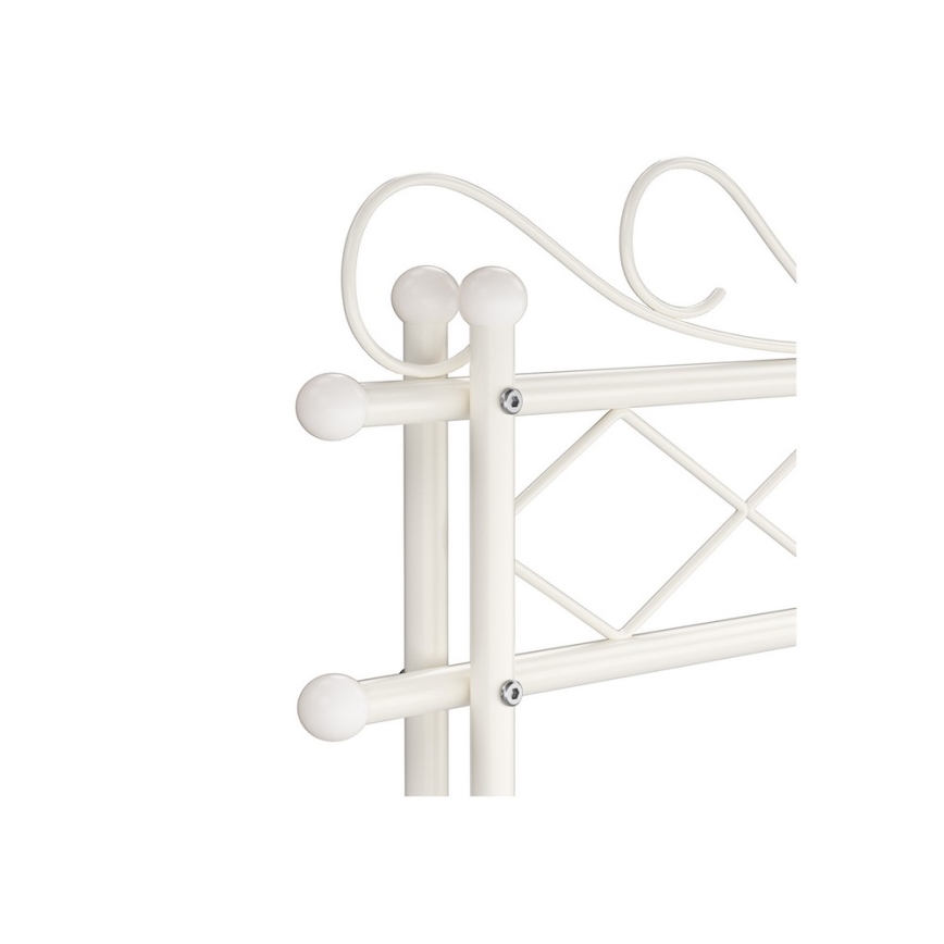 Gulvstående knagerække LINEA, hvid
