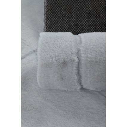 Gulvtæppe RABBIT 3D 80x150 cm lysegrå