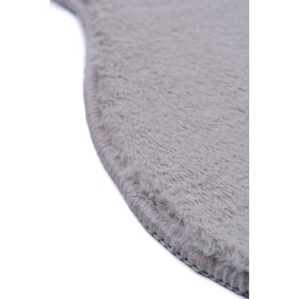 Gulvtæppe RABBIT-FOX 60x90 cm grå