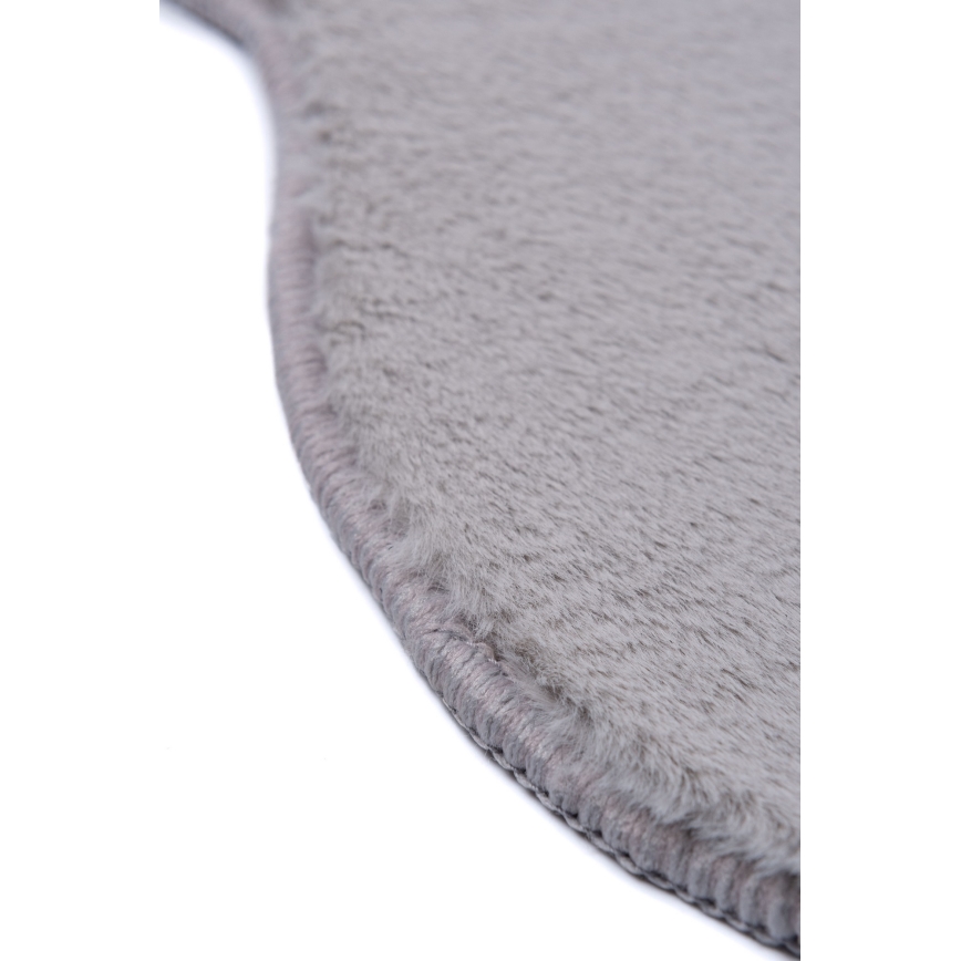 Gulvtæppe RABBIT-FOX 60x90 cm grå