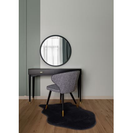 Gulvtæppe RABBIT-FOX 60x90 cm sort