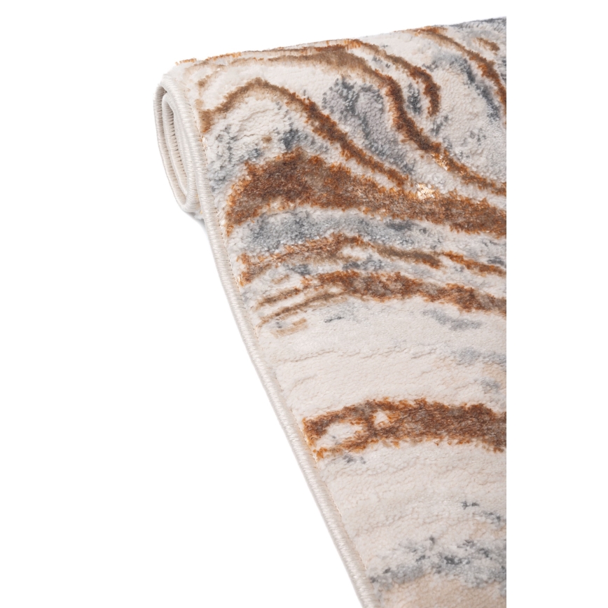 Gulvtæppe STONE 80x140 cm beige/grå