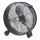 Gulvventilator 180 W/230 V, Ø 60 cm, sort