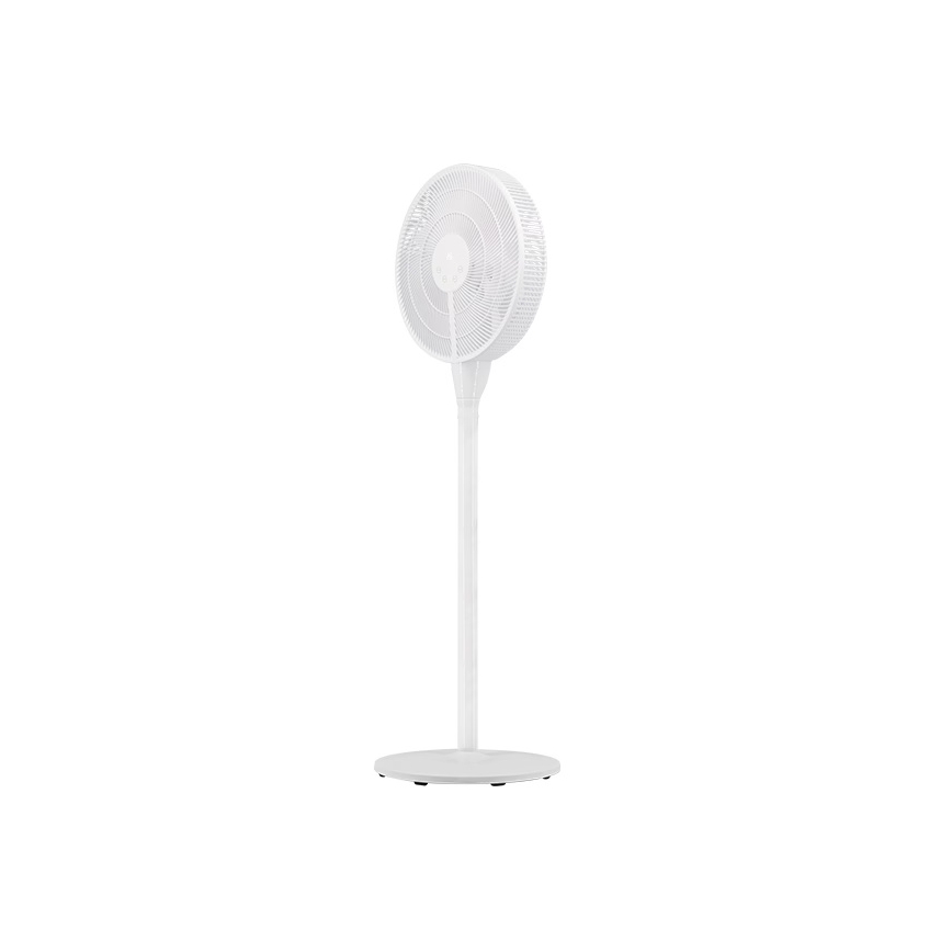 Gulvventilator 25W/230V Ø 40 cm hvid + fjernbetjening