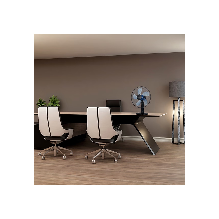 Gulvventilator 3-i-1 50W/230V Ø 40 cm sort