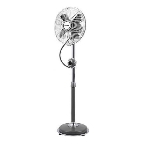 Gulvventilator 35W/230V diameter 34 cm grå