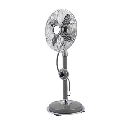 Gulvventilator 35W/230V diameter 34 cm grå