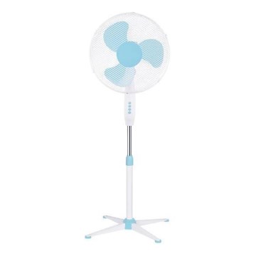 Gulvventilator 60W/230V 125 cm hvid/blå
