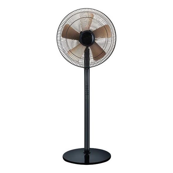 Gulvventilator 60W/230V 126 cm guld/sort