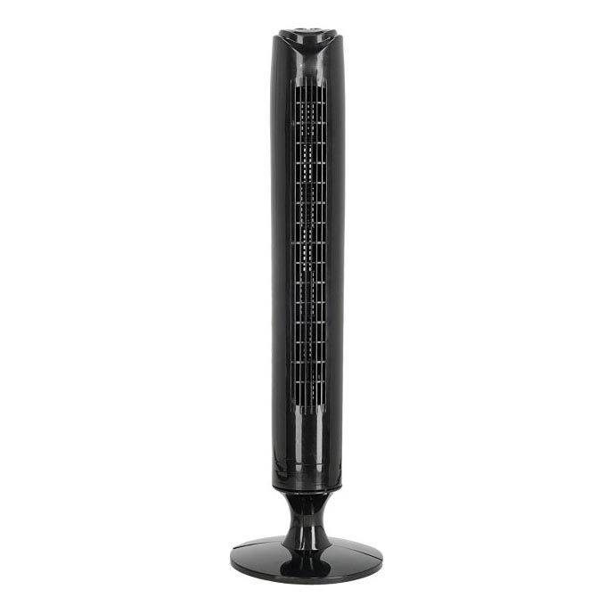 Gulvventilator LISSE 45W/230V 91,4 cm sort + fjernbetjening