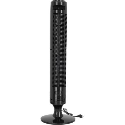 Gulvventilator LISSE 45W/230V 91,4 cm sort + fjernbetjening