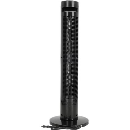 Gulvventilator VENLO 45W/230V 81 cm sort