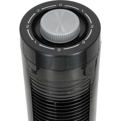 Gulvventilator VENLO 45W/230V 81 cm sort