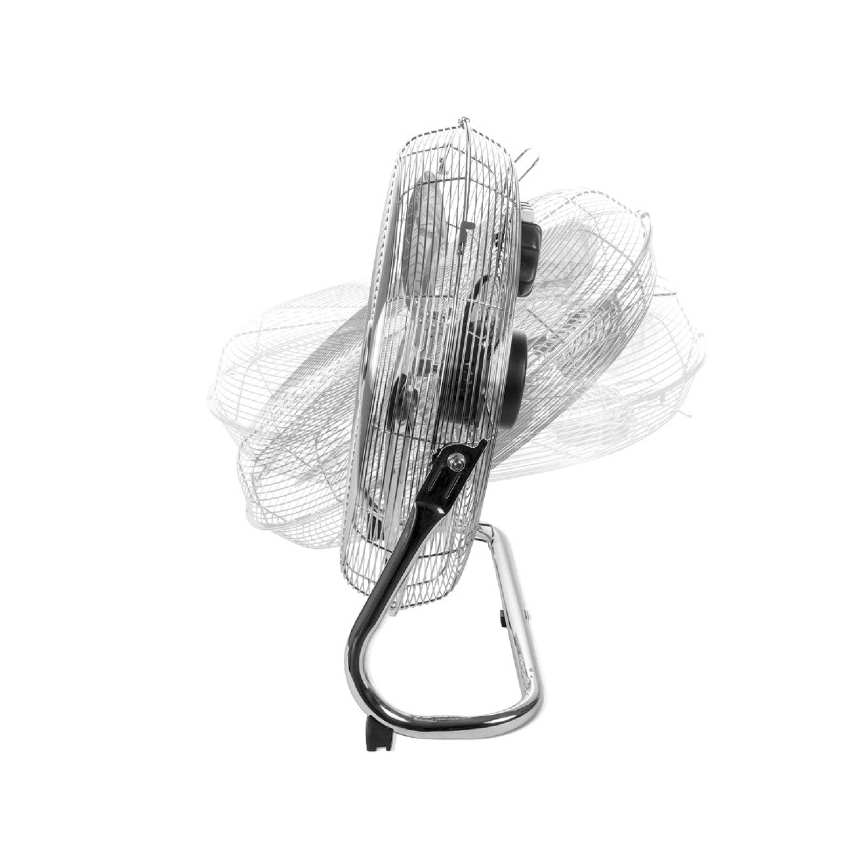 Gulvventilator VIENTO 200 W/230 V, blank krom