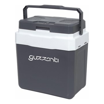 Guzzanti GZ 26B - Bærbar bilkøleboks 26 l 57W/12V/230V grå