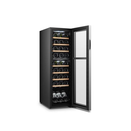 Guzzanti GZ 27DD - Fritstående vinkøleskab med to temperaturzoner til 27 flasker