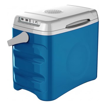 Guzzanti GZ 30BW - Bærbar bilkøleboks 29 l 65W/12V/230V blå