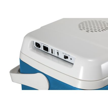 Guzzanti GZ 30BW - Bærbar bilkøleboks 29 l 65W/12V/230V blå