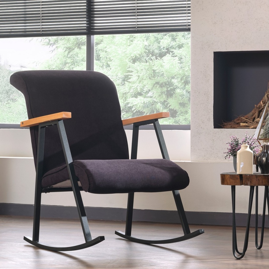 Gyngestol LUNI, sort