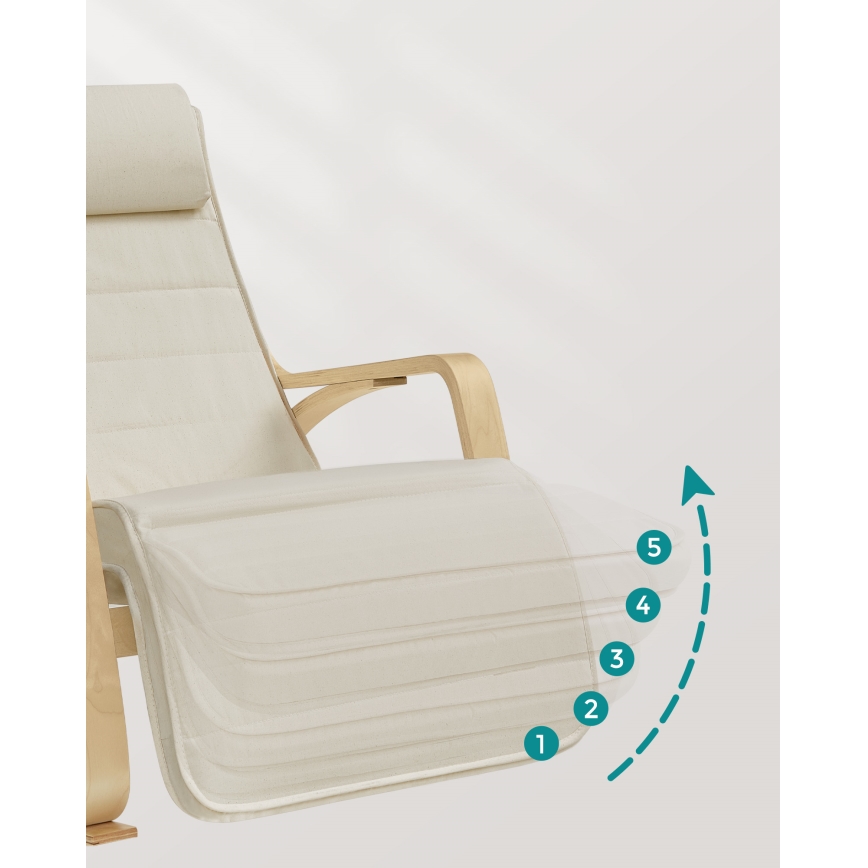 Gyngestol RESTLY, beige