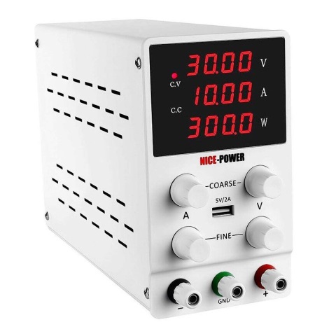 Hadex - Laboratoriestrømforsyning SPS3010 0-30V/0-10A