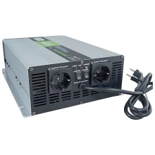 Hadex - Spændingsomformer 2000W/12/230V + UPS