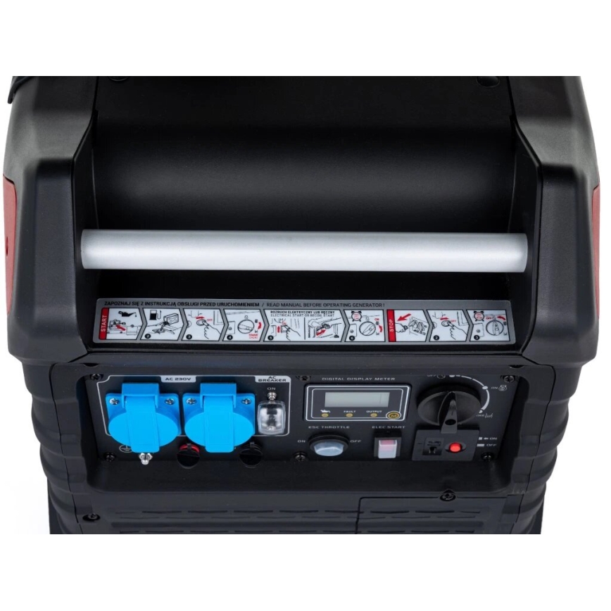 Hahn & Sohn 105412 - Benzindrevet invertergenerator H IG 3000 3300W