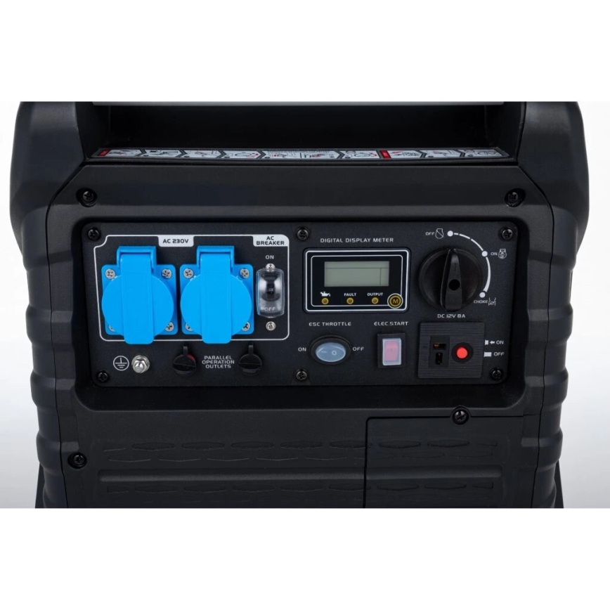 Hahn & Sohn 105412 - Benzindrevet invertergenerator H IG 3000 3300W